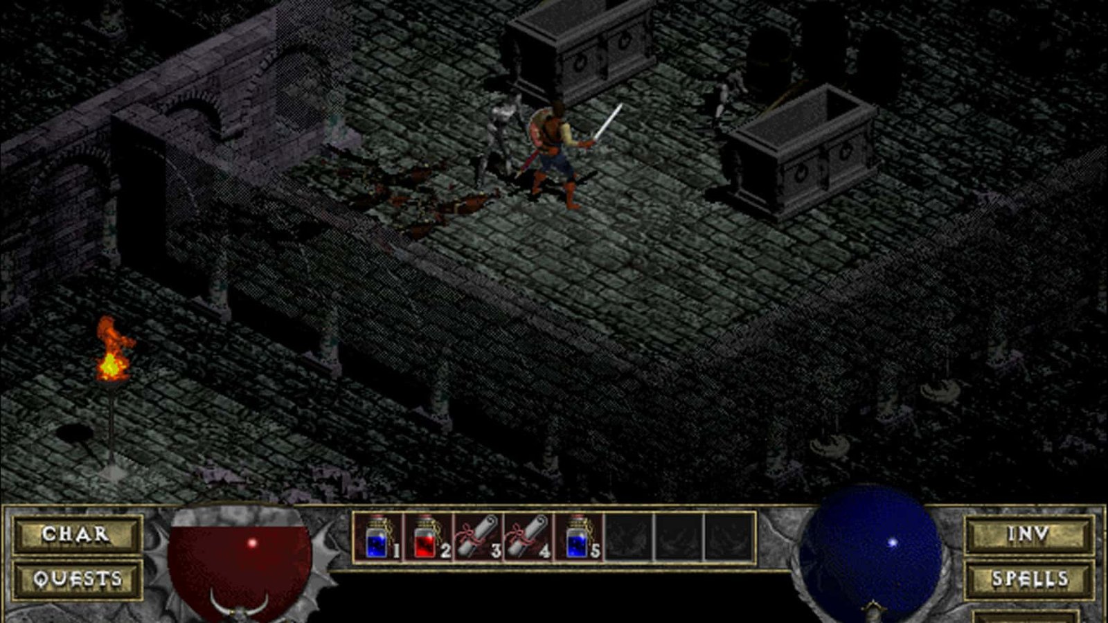 O confronto final contra o Senhor do Terror nas profundezas incandescentes do Inferno