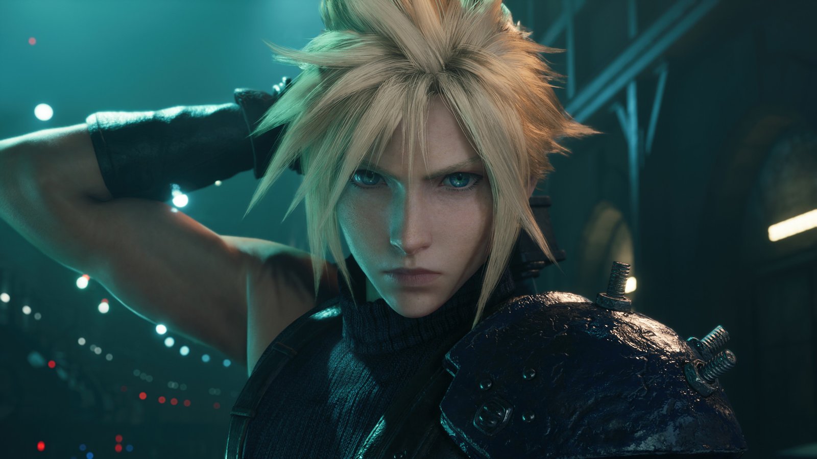 Combate em ritmo acelerado e efeitos de partículas mágicas na jogabilidade de Final Fantasy VII