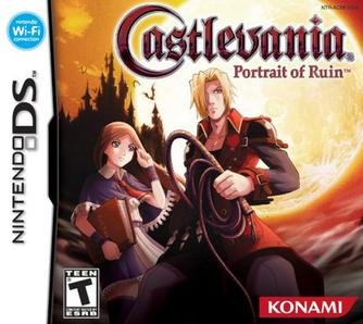 Capa oficial de Castlevania: Portrait of Ruin para Nintendo DS