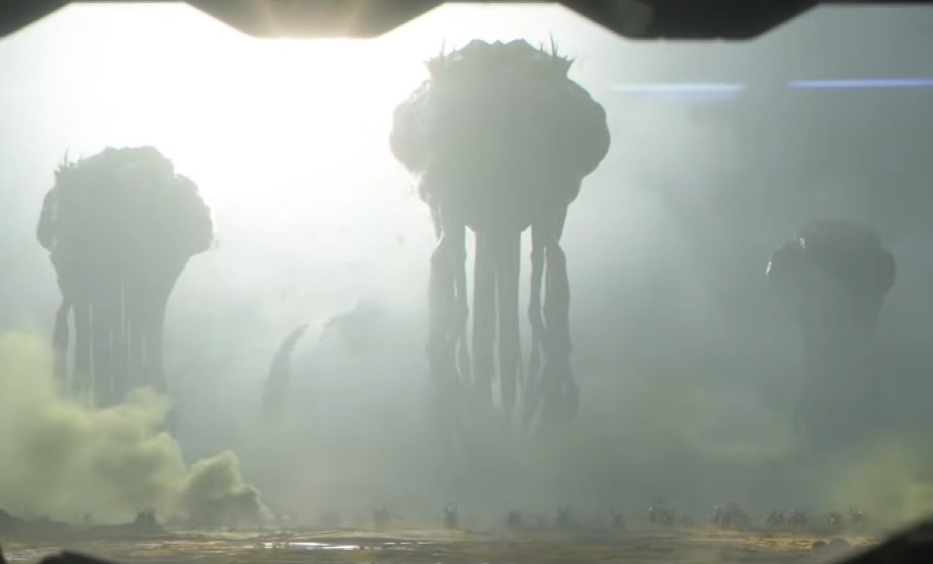 Confronto contra a ameaça do enxame Zerg